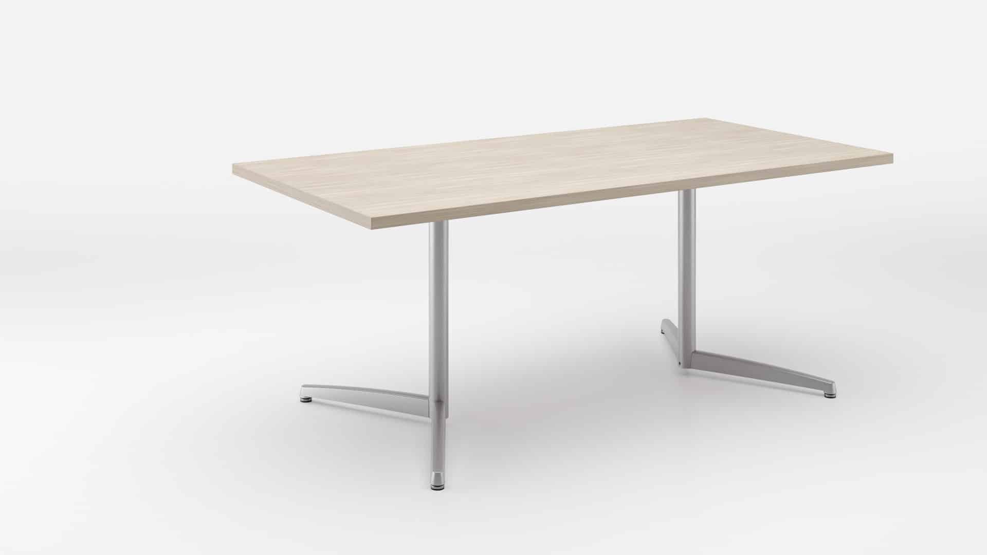 one supreme rectangular booth table