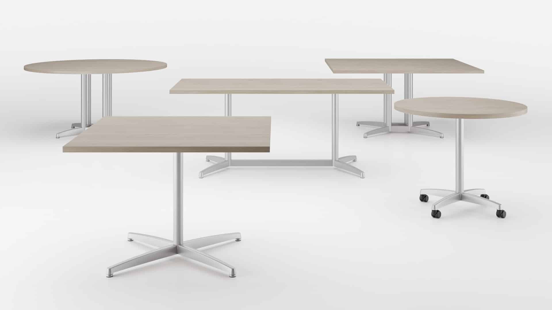 Four Supreme cafe tables